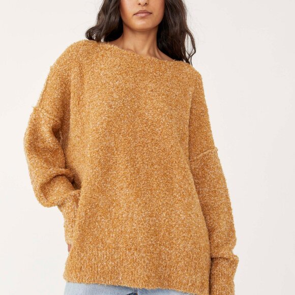 Free People Oversized Cozy Tunic Sweater NWT - Picture 1 of 4